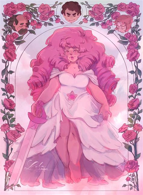 steven universe rose quartz|rose quartz steven universe painting.